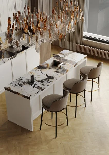 Кварц-виниловая плитка Fargo Herringbone 44-720-16 Дуб Копенгаген в Нижневартовске