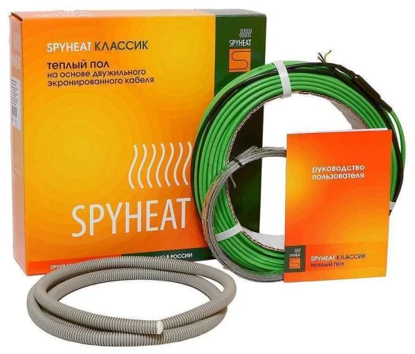 Теплый пол SpyHeat кабель,  9,4 - 12,5 кв.м / SHD-15-1500 в Нижневартовске