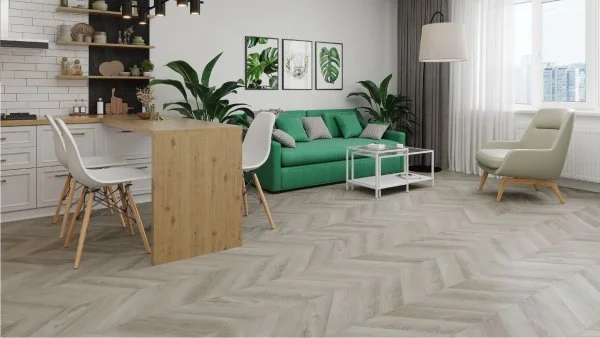 Кварц-виниловая плитка Alpine Floor Chevron Дуб Фантазия ECO 20-1 (2,5 мм. 43 класс) в Нижневартовске