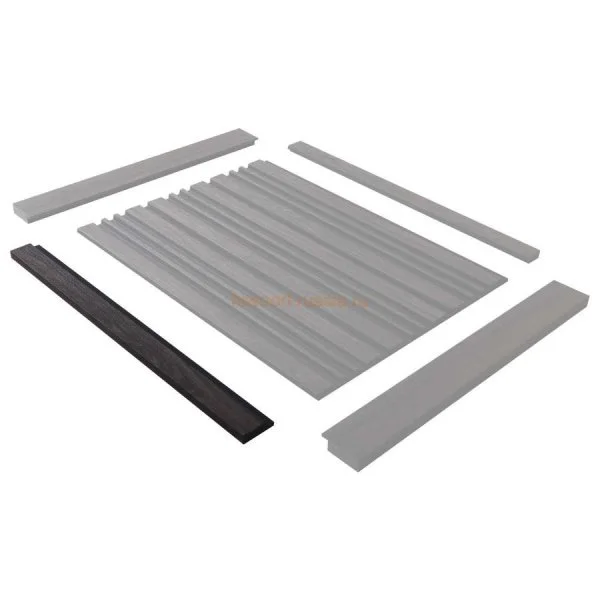 Финишный молдинг LF124A BR395K правый декорированный (42х12х2700мм) в Нижневартовске