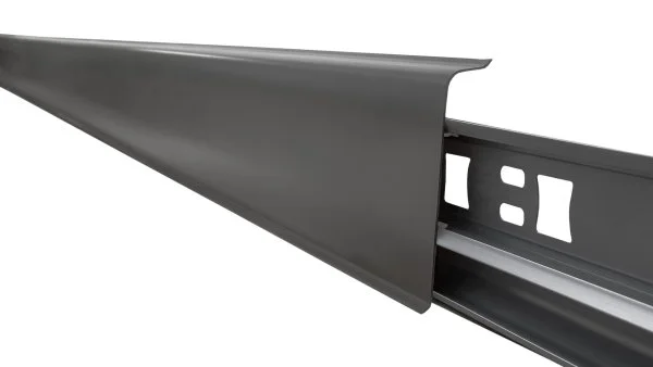 Плинтус пластиковый Arbiton INDO70 220 Чёрный матовый 2.5 м в Нижневартовске