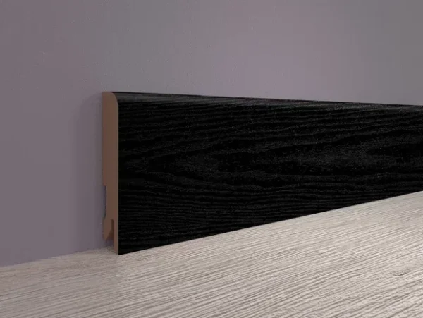Плинтус MDF Bonkeel 24033 Чёрное Дерево (80х16х2400 мм) в Нижневартовске