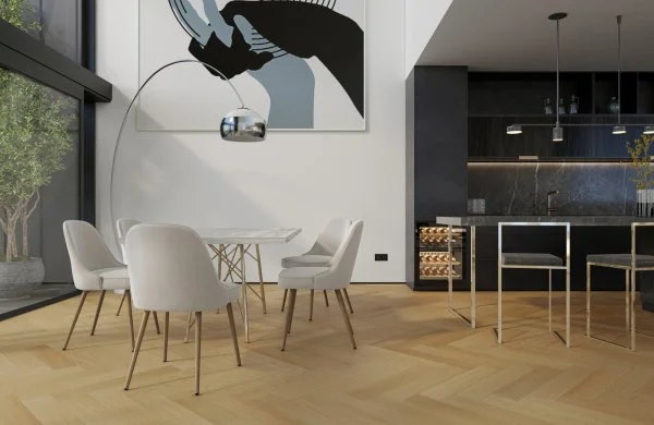 Паркетная доска Quartz Parquet Английская Ёлка Дуб Тоскана 33-407 в Нижневартовске