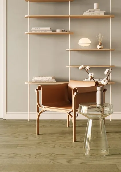 Паркетная доска Quartz Parquet Классик 5 мм Дуб Флэт Уайт 1258-55 в Нижневартовске