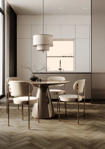 Кварц-виниловая плитка Fargo Herringbone 44-4105-12 Дуб Ванкувер (Градиент) в Нижневартовске