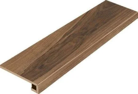 Керамогранит Italon Мезон Волнат ступень угловая правая 330*1200 в Нижневартовске