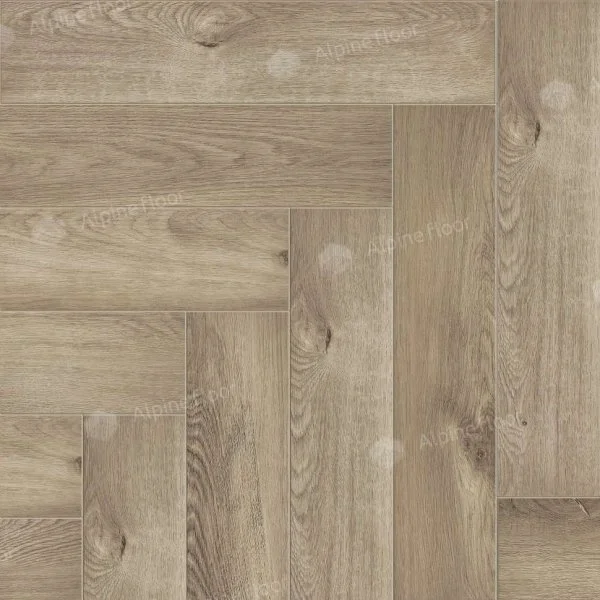 Кварц-виниловая плитка Alpine Floor Parquet Дуб Натуральный Отбеленный ЕСО 16-5 2.5 мм. 43 класс в Нижневартовске