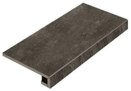 Керамогранит Italon Клаймб Графит ступень угловая правая 33х60 в Нижневартовске