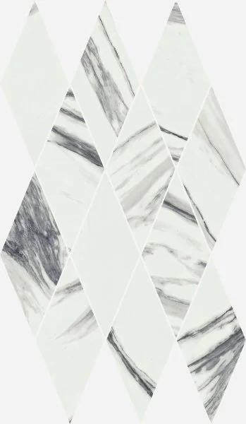 Керамогранит Italon Шарм Делюкс Статуарио Фантастико 28х48 мозаика Даймонд (Люкс) в Нижневартовске