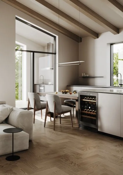 Паркетная доска Quartz Parquet Штучный паркет Дуб Муссон 44-1258-02 в Нижневартовске