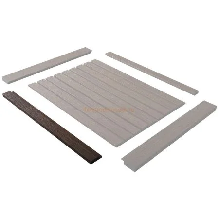 Финишный молдинг LF124A BR396 правый декорированный (42х12х2700мм) в Нижневартовске