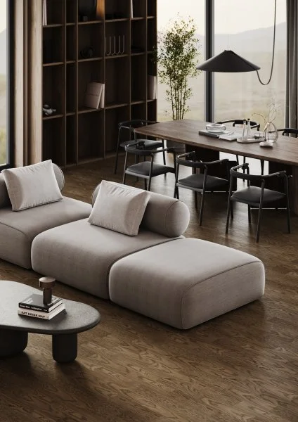 Паркетная доска Quartz Parquet Штучный паркет Дуб Брауни 44-413 в Нижневартовске