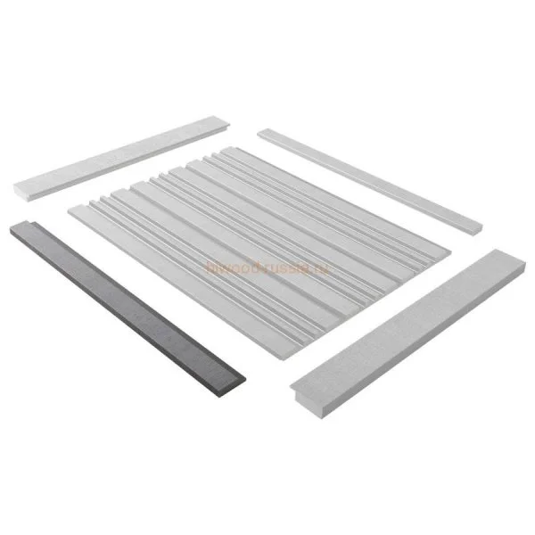 Финишный молдинг LF124A S339S правый декорированный (42х12х2700мм) в Нижневартовске