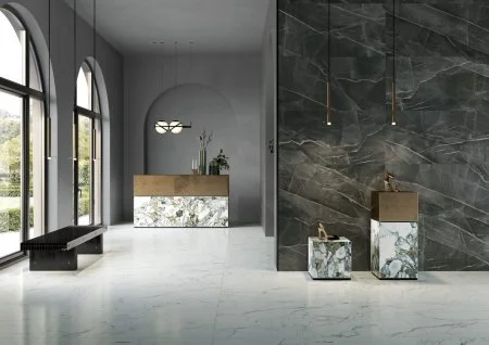 Керамогранит Vitra SityMarble Калакатта Блэк 60х120 (Лаппатированная и Реттифицированная) в Нижневартовске