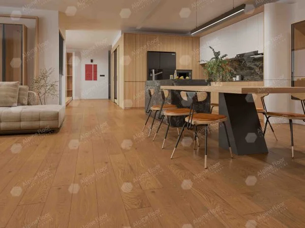 Инженерная доска Alpine Floor Villa Дуб Имбирный в Нижневартовске