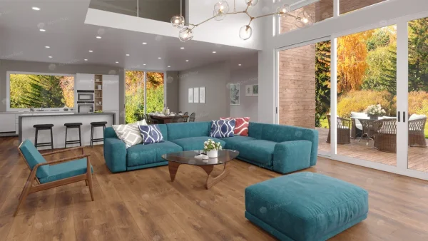 Кварц-виниловая плитка Alpine Floor Premium XL Дуб Насыщенный ЕСО 7-7, 8 мм. 43 класс в #REGION_NAME_DECLINE_PP#